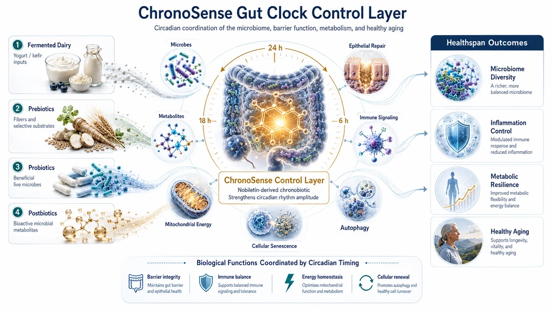 Gut and Microbiome Health scientific platform visual