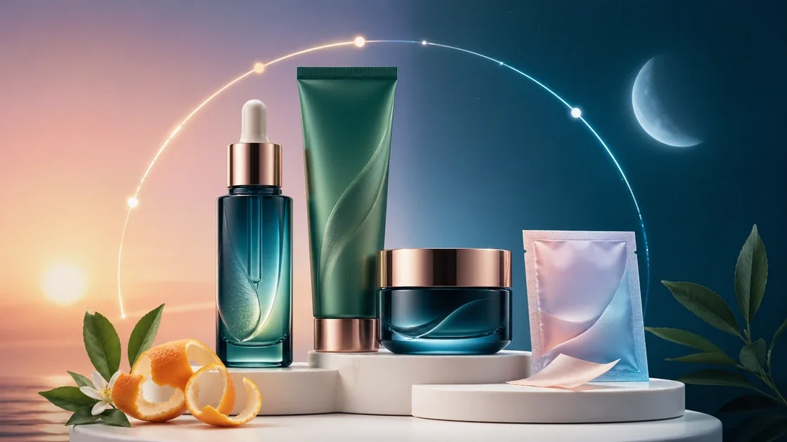 Premium ChronoSense formats arranged across a dawn-to-night circadian arc.